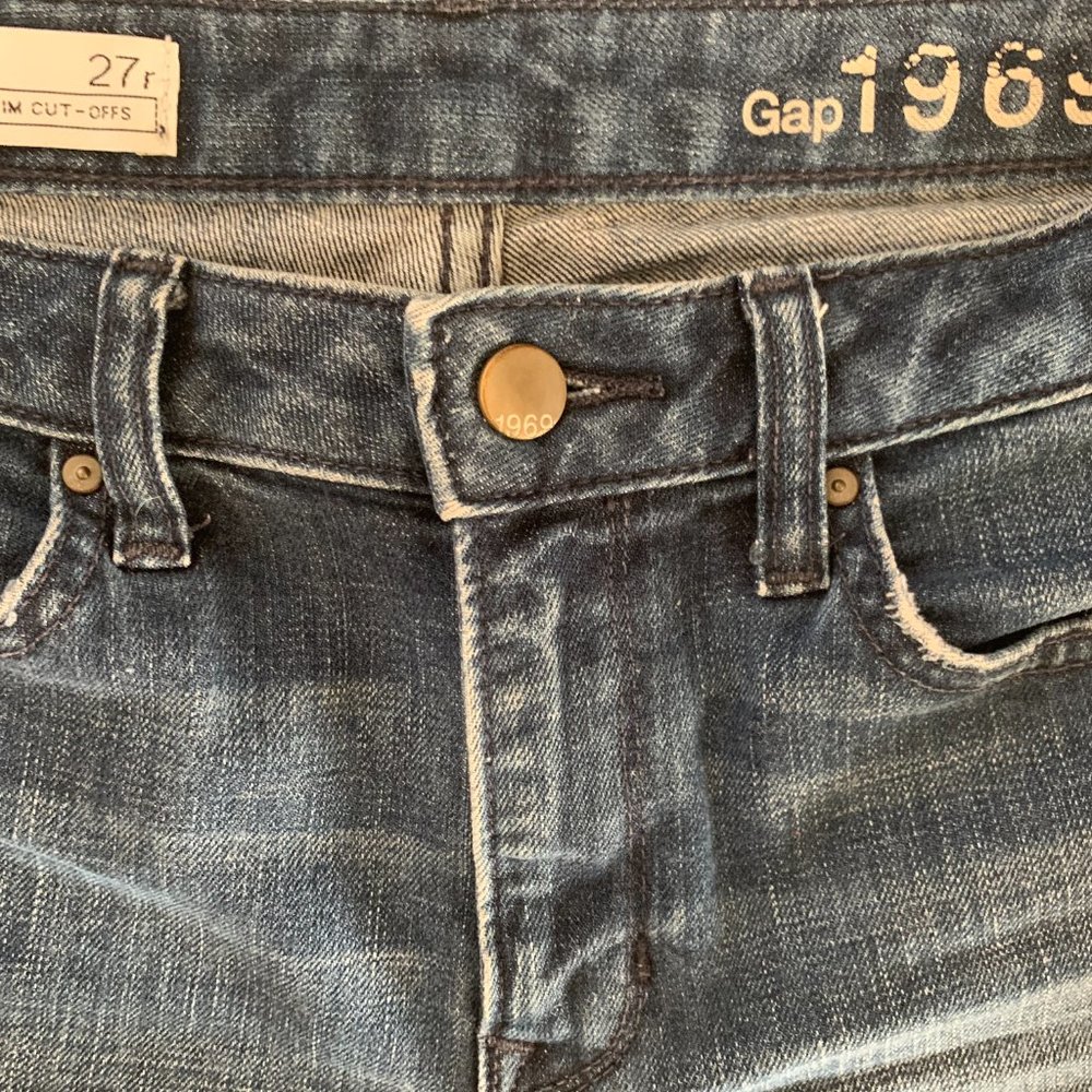 Denim Ripped Shorts - Picture 3 of 3